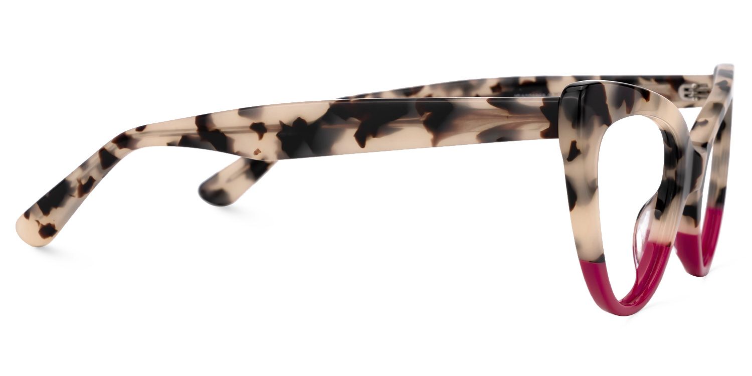 Claudette Design Frame Eyeglasses  -Zeelool Glasses2