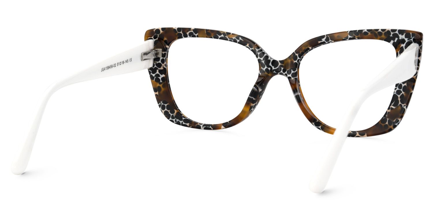 Smolin Acetate Leopard Cat Eye Frames | ZEELOOL Canada3
