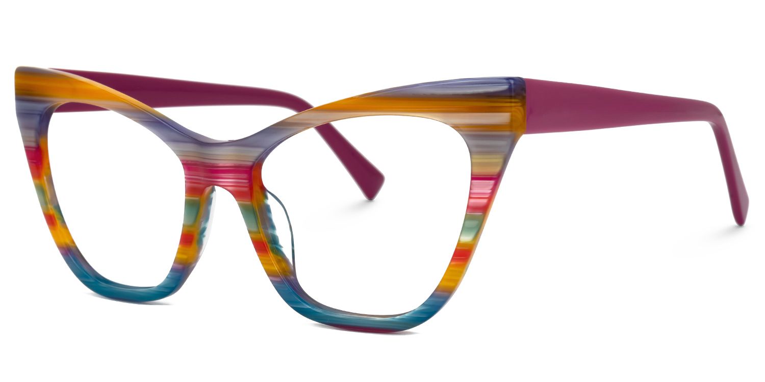 Gallant Cateye Multicolor Glasses1
