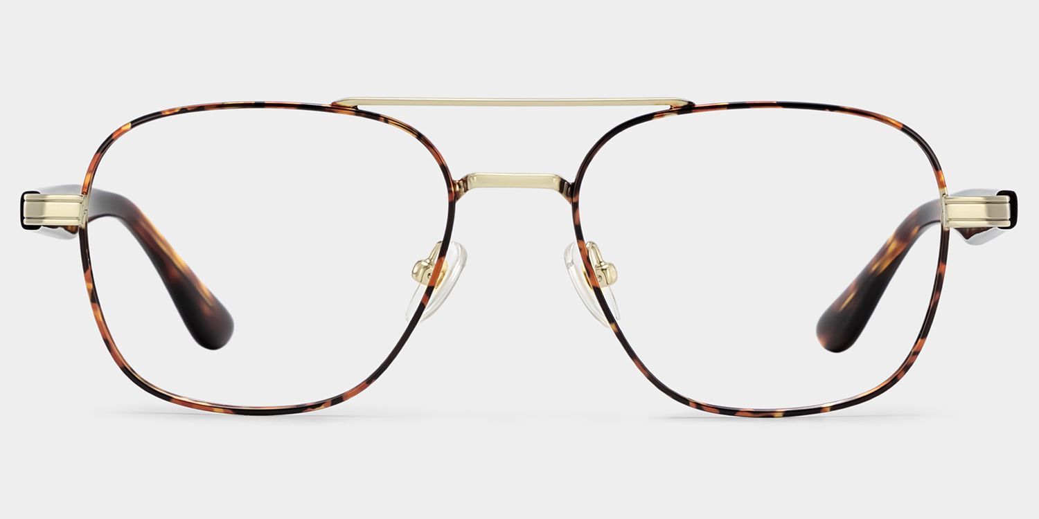 Anderson Aviator Tortoise Shell Glasses for Men | ZEELOOL1