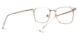 Aldridge Browline Clear Glasses3