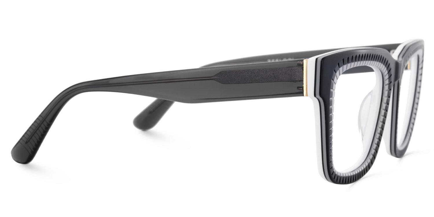 Square Black Acetate Eyewear Frames4