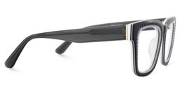 Moscicke Rectangle Black Glasses4