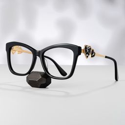 Sylla Butterfly Black Glasses0