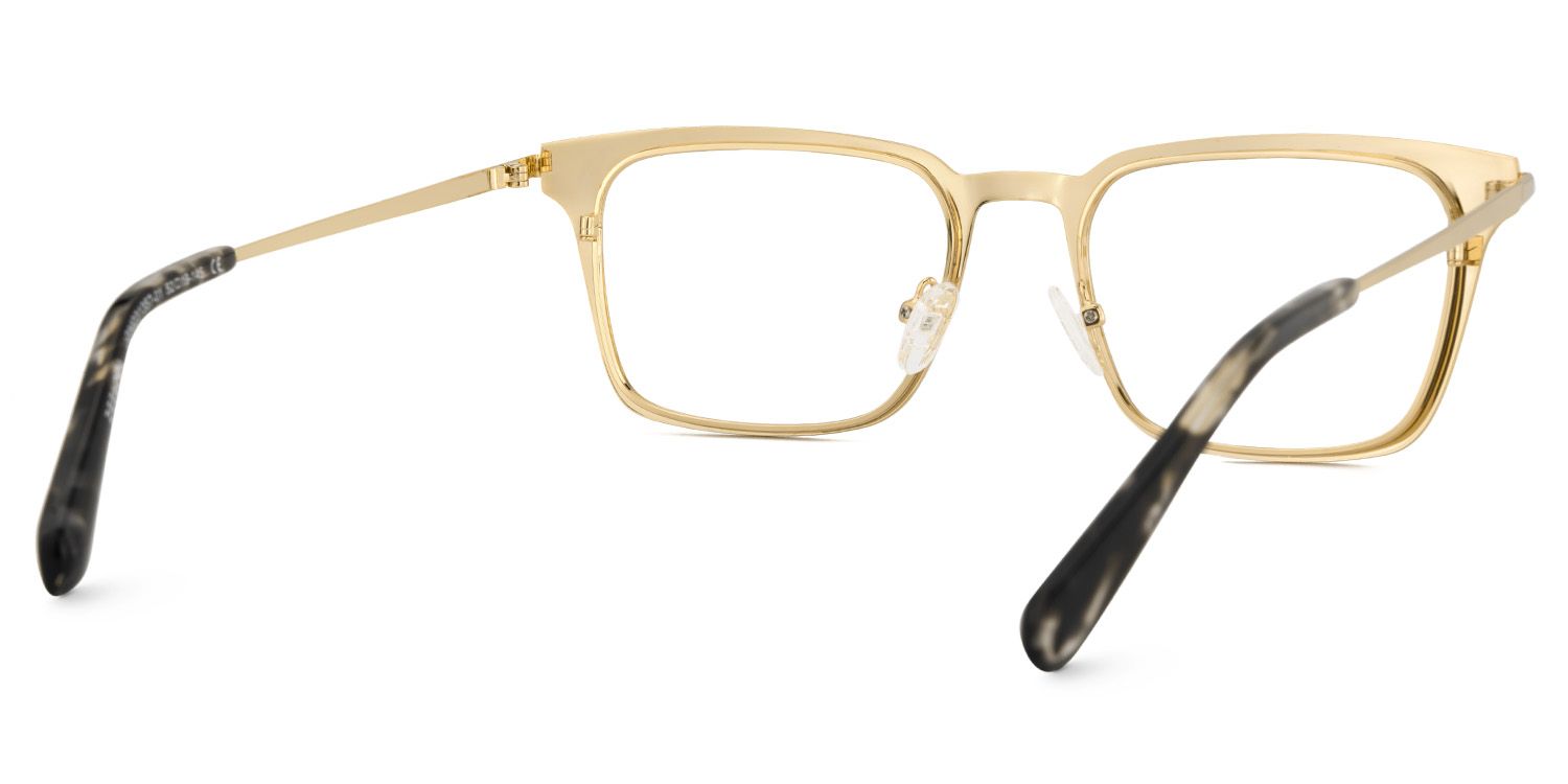 Black Color Chaney Rectangle Prescription Glasses | ZEELOOL Canada5