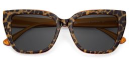 Tamarrah Cateye Leopard Glasses1