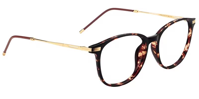 Greene Square Tortoise Frame Glasses | Zeelool Optical5