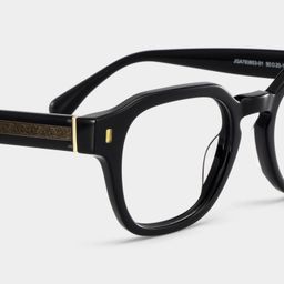 Hope Black Round Glasses5