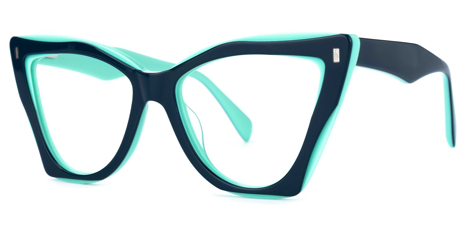 Cateye Kimbers White Glasses deals -Zeelool Glasses1