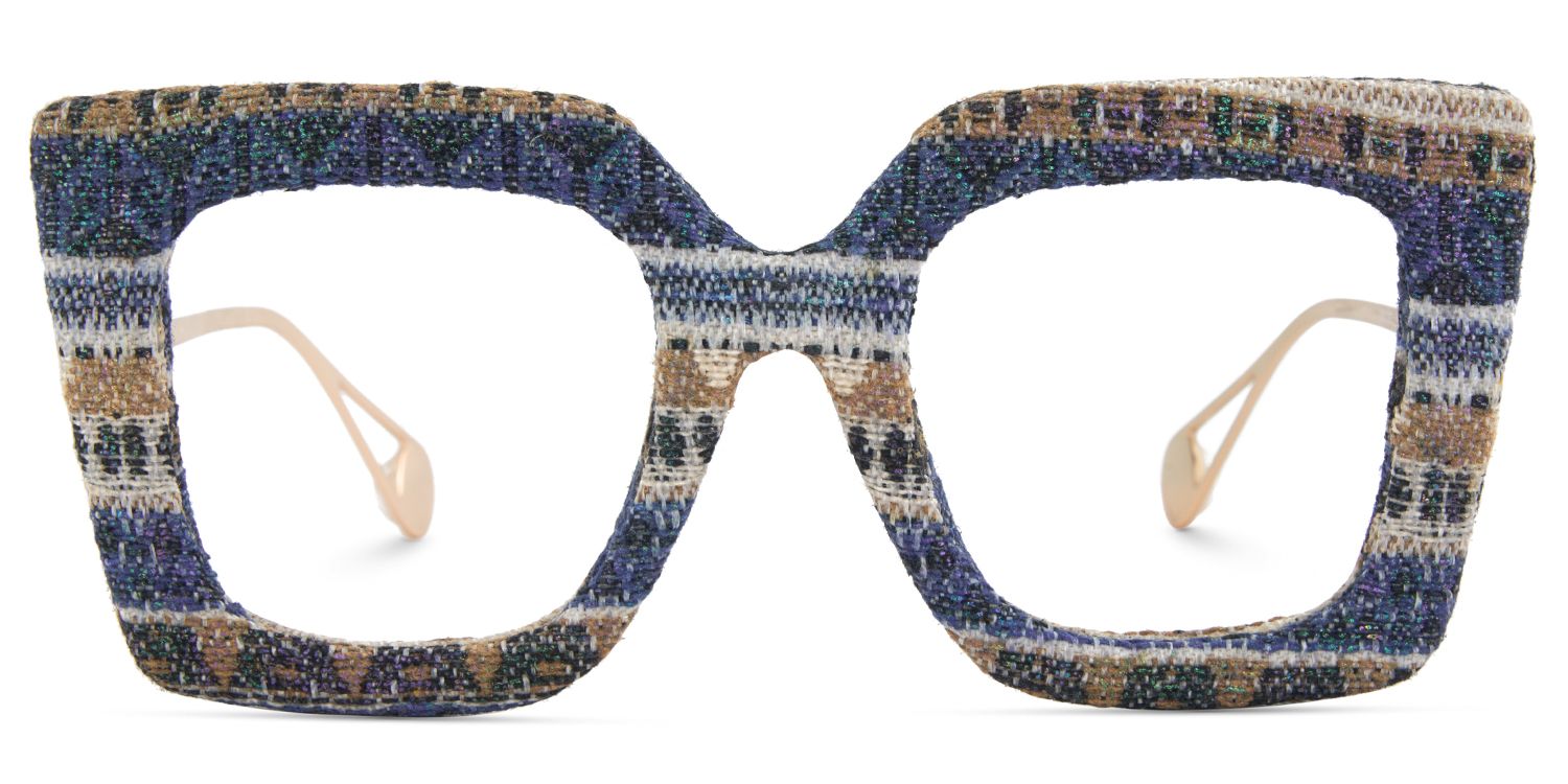 Latanya Multicolor Denim Glasses1