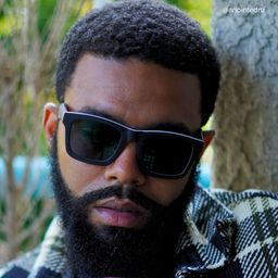 Riley Rectangle Dark-Gray Sunglasses5