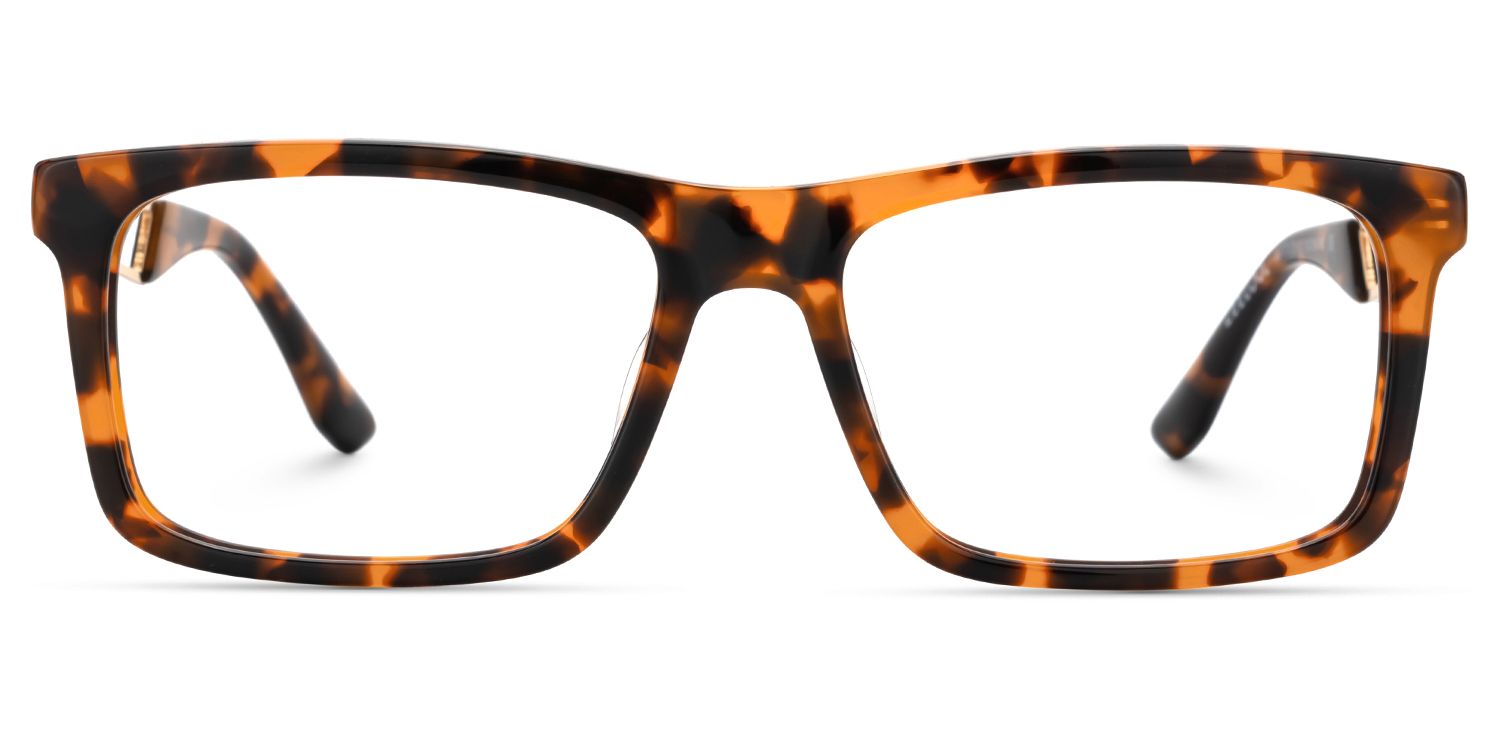 Thin Rectangle Blue Light Blocking Glasses in Business Style | ZEELOOL Canada1