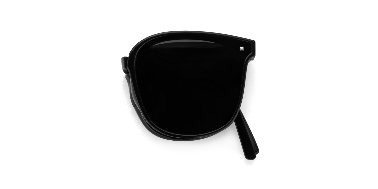 Sulaika TR90 Square Black Sunglasses | ZEELOOL Canada1