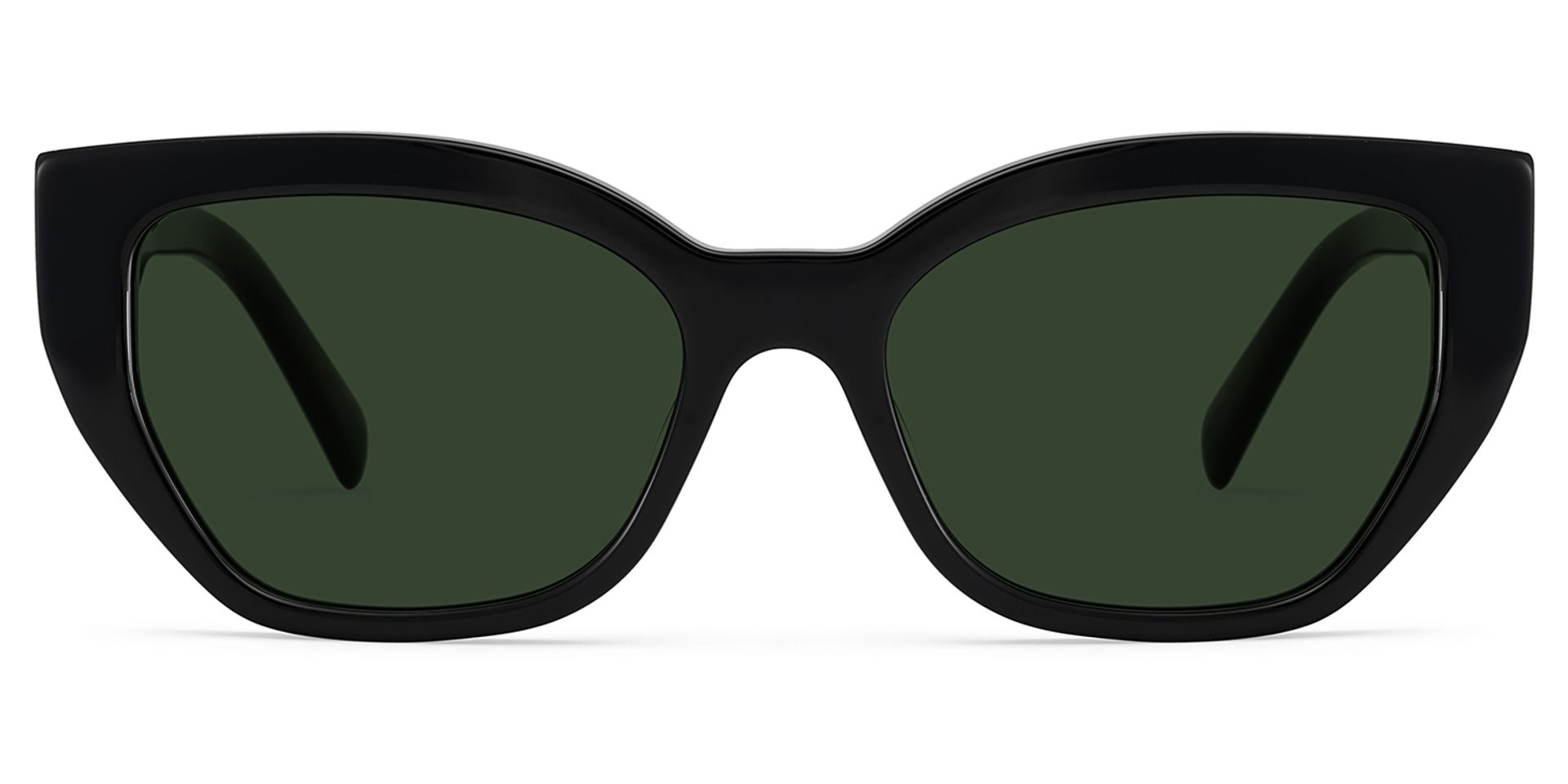 Zia black Frame Polarized Sunglasses with cat-eye Style Online | ZEELOOL Canada0