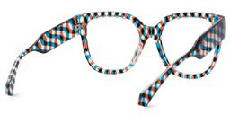 Reineke Square Multicolor Glasses3