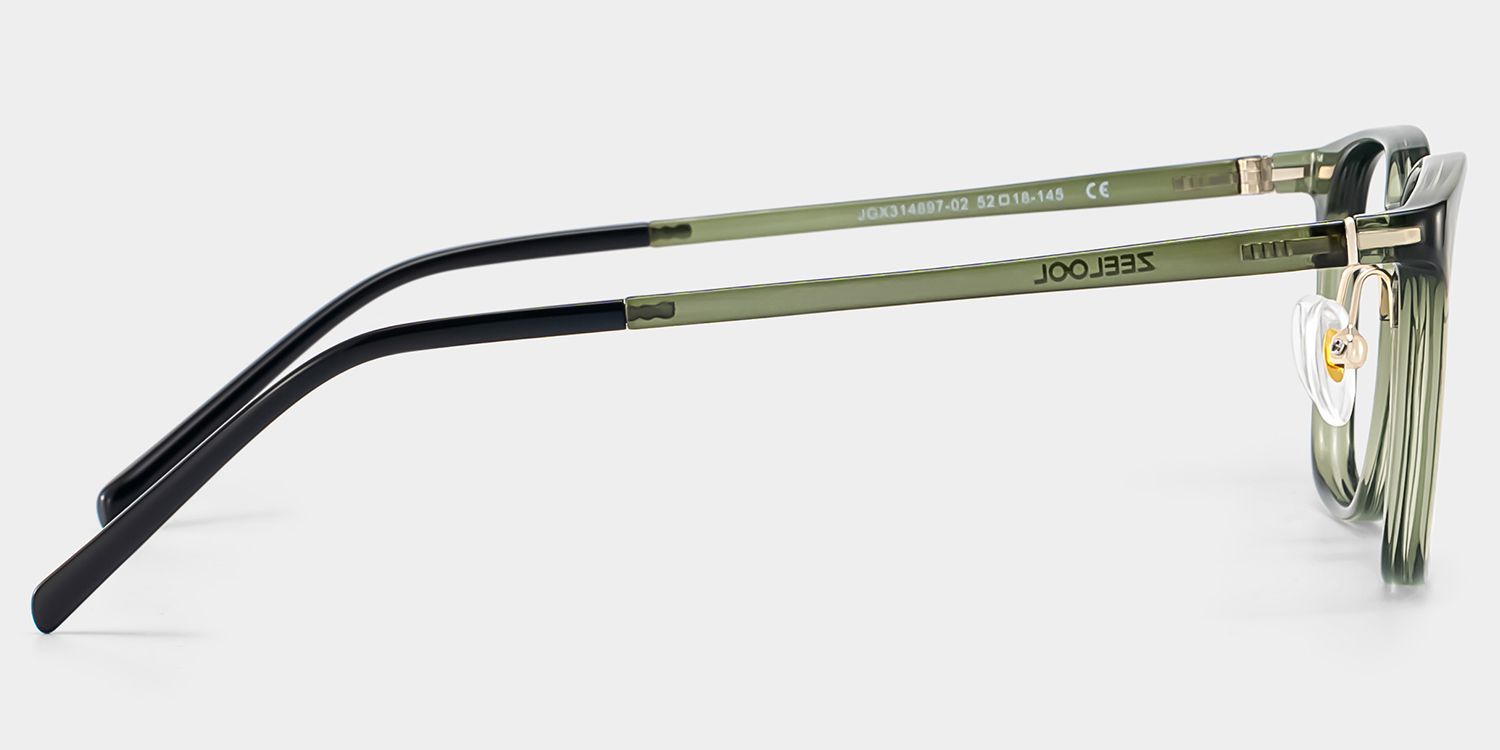 Lily Olive Green Glasses Frames for Women | ZEELOOL CANADA4