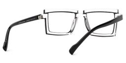 Zephyr Rectangle Clear Glasses4