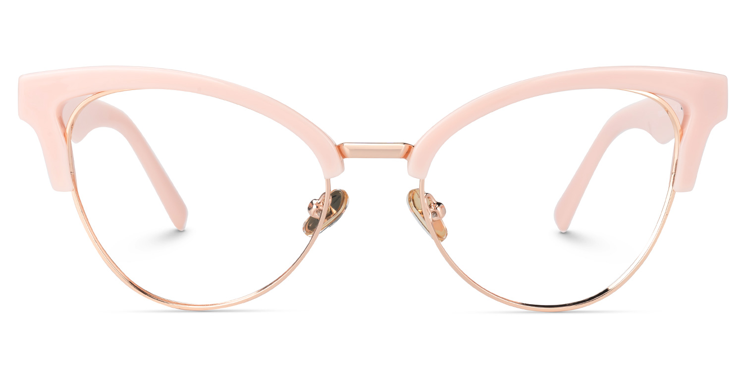 Charlene Browline Pink Glasses0