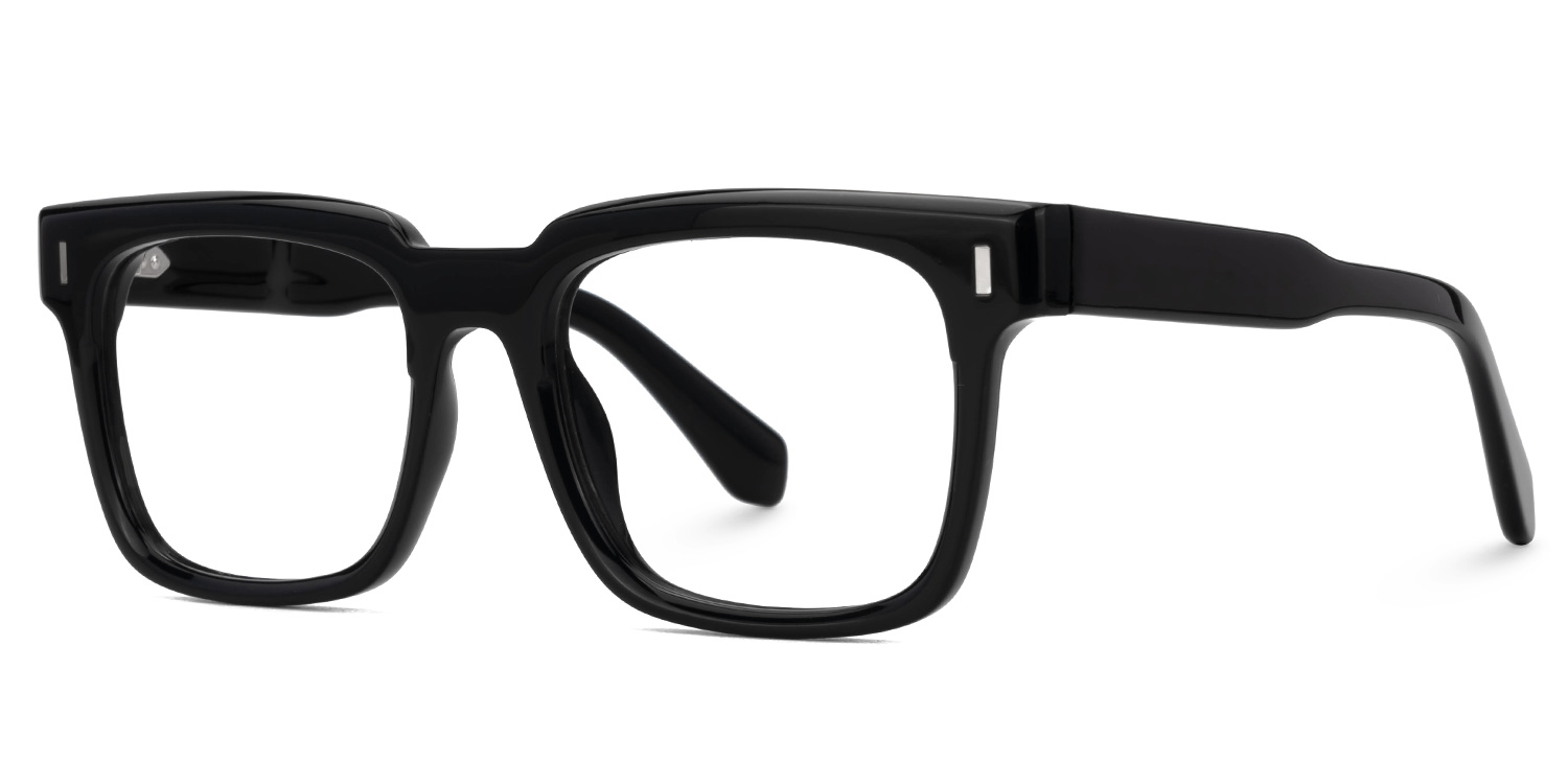 Katia Square Black Glasses