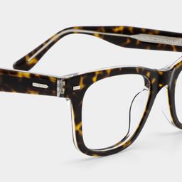 Robert Rectangle Tortoise Glasses5