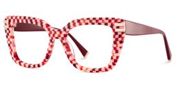Cardozo Square Red Glasses3