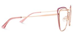 Lorenzen Cateye Pink Glasses2
