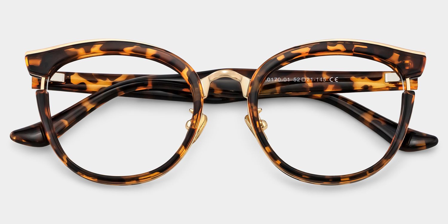Laraine Cat Eye Tortoise Frame Glasses | Zeelool Optical1