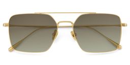 Jensen Gold Aviator Sunglasses1