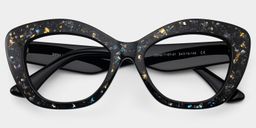 Giselle  Cat-eye Black Glasses2