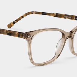 Marigold Brown Rectangle Glasses4