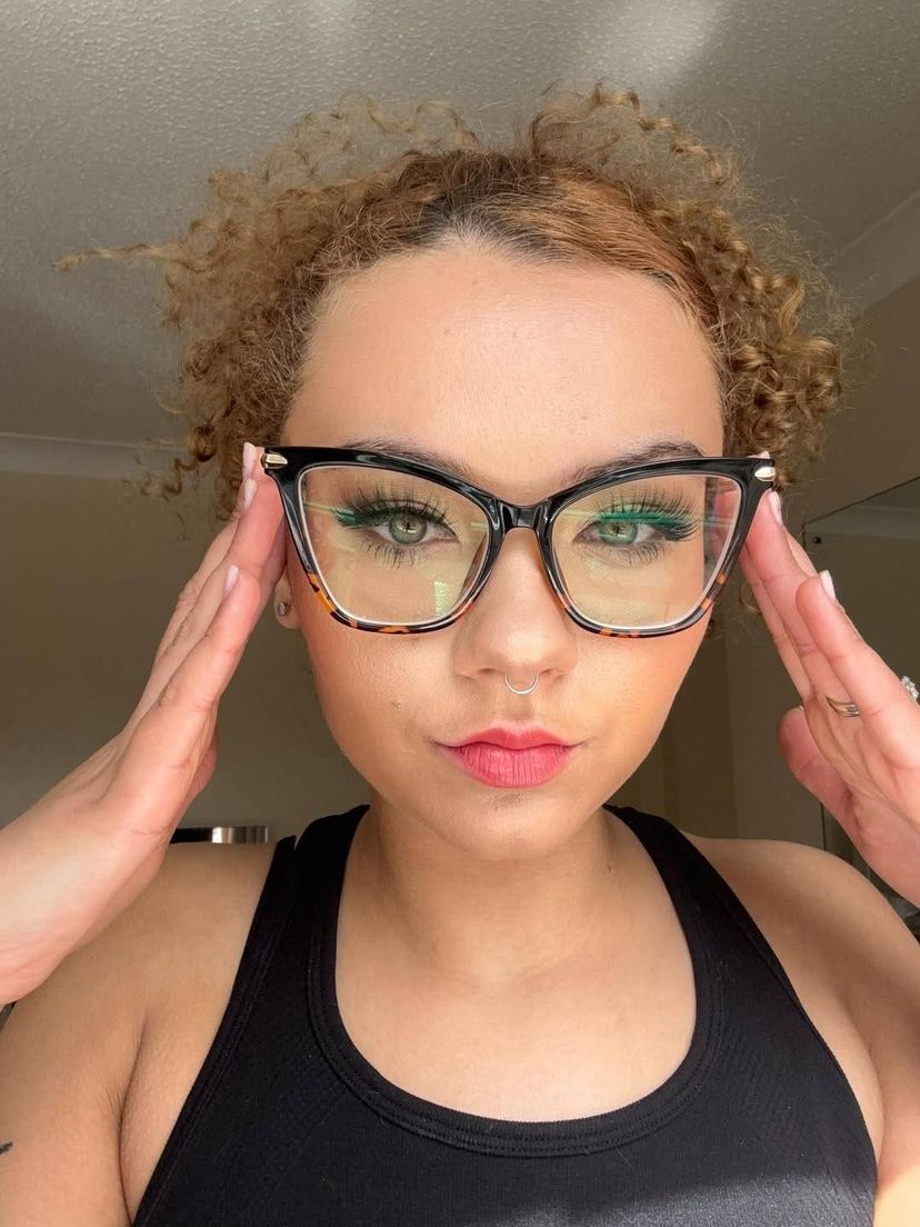 Hilary Butterfly Tortoise Glasses