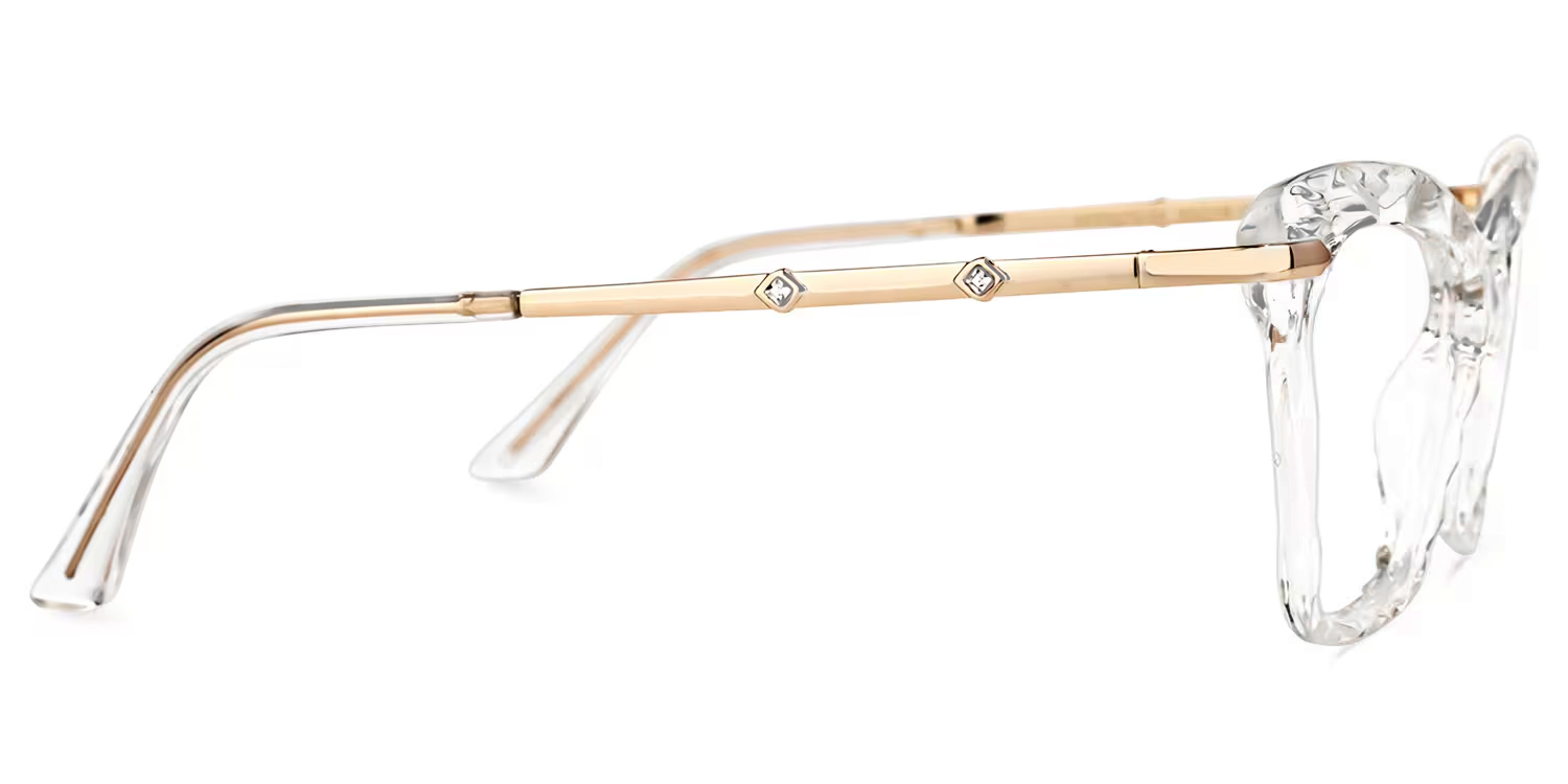 Juliet Crystal Cateye Frame Glasses | ZEELOOL Canada2