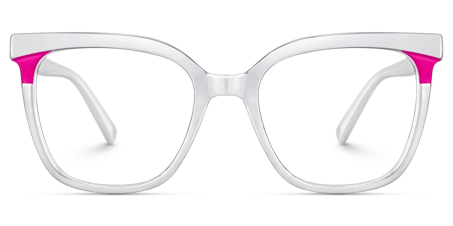 Dazzler silver square frame glasses Online | ZEELOOL1