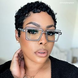 Zephyr Clear Rectangle Glasses5