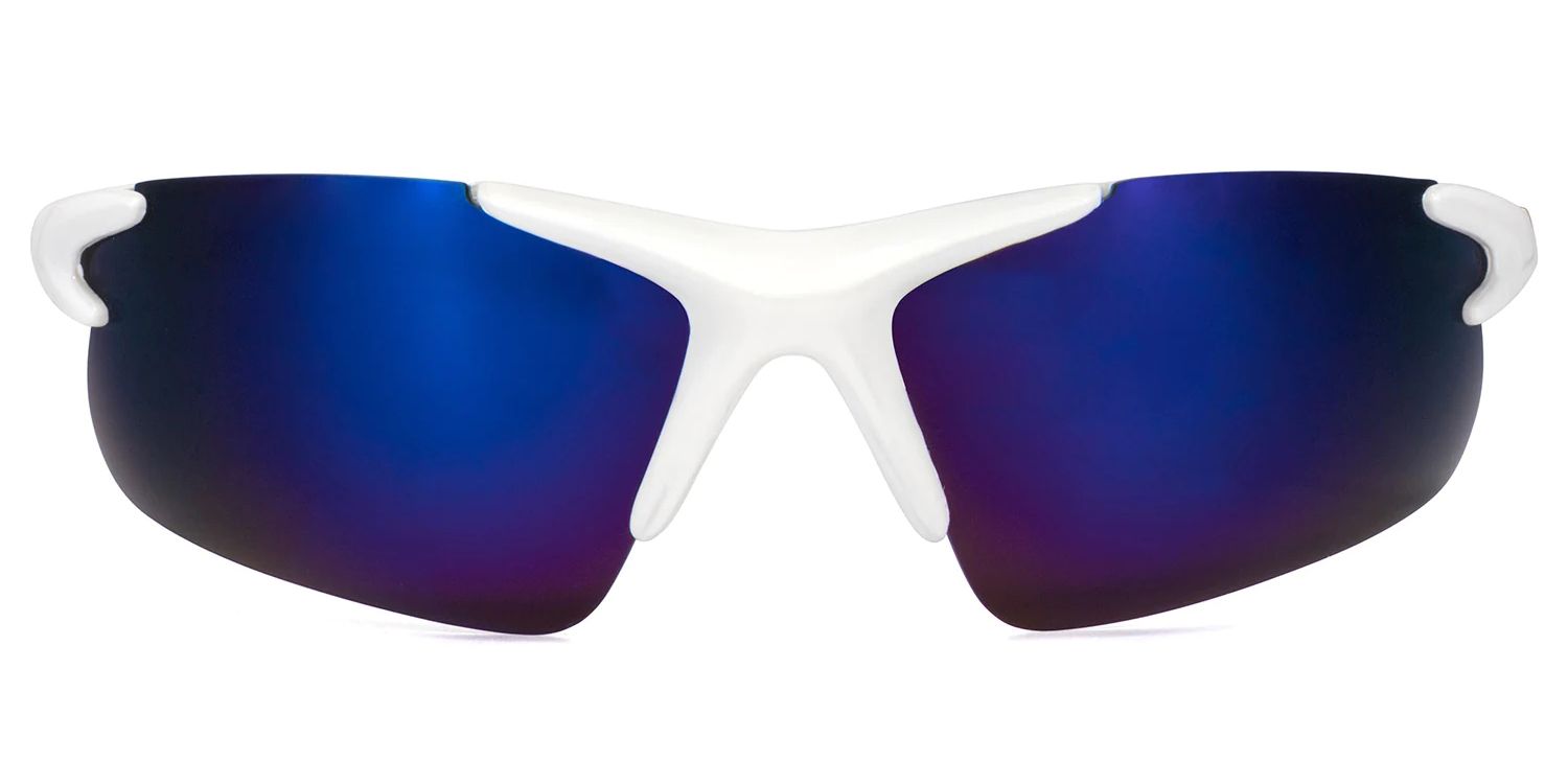 Fraser Geometric White Hiking Glasses | ZEELOOL Canada0