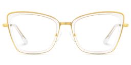 Rosalie Butterfly Clear Glasses1