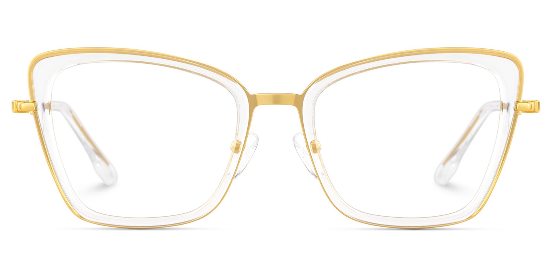 Rosalie Butterfly Clear Color Frame Glasses for Women | Zeelool1