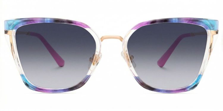 Martins Rectangle Multicolor Glasses