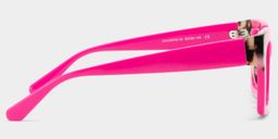 Sarah Square Pink Tortoise Glasses3