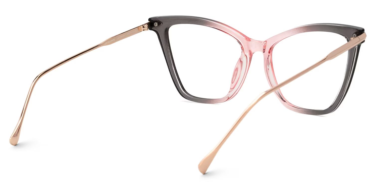 New Arrival Pink-Gray Color for Hilary Frame Glasses | ZEELOOL Canada3