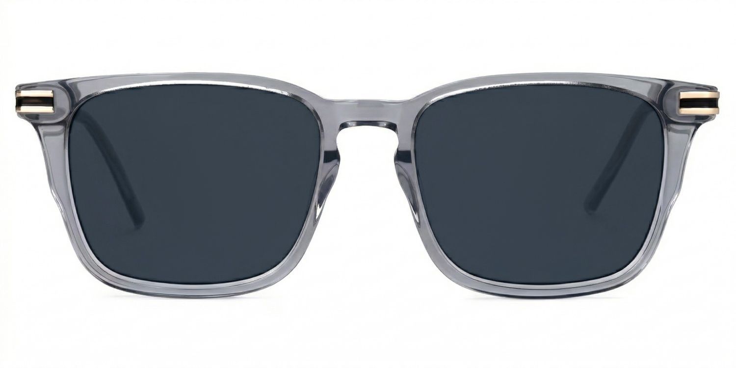 Square Kornelia Gray Glasses on sale -Zeelool Glasses0