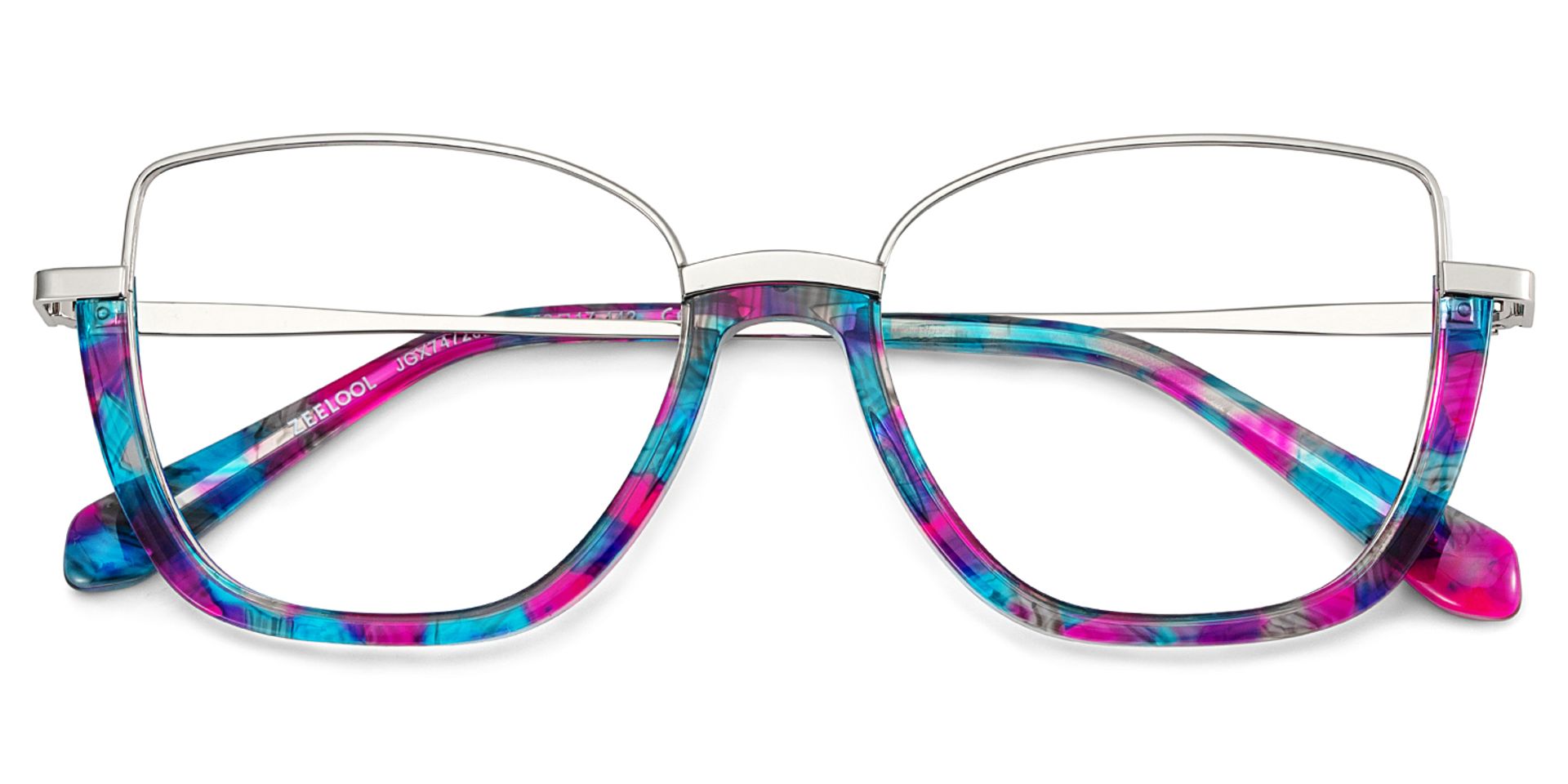 Coleman Eyeglasses in Square Colorful Frame | ZEELOOL Canada2
