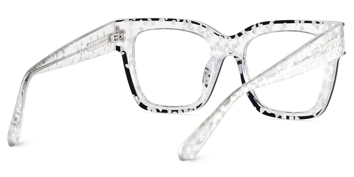 Clear Rim Glasses For Women | ZEELOOL Canada4