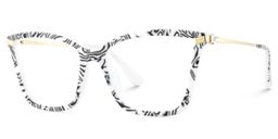 Stephens Zebra Cat eye Glasses3