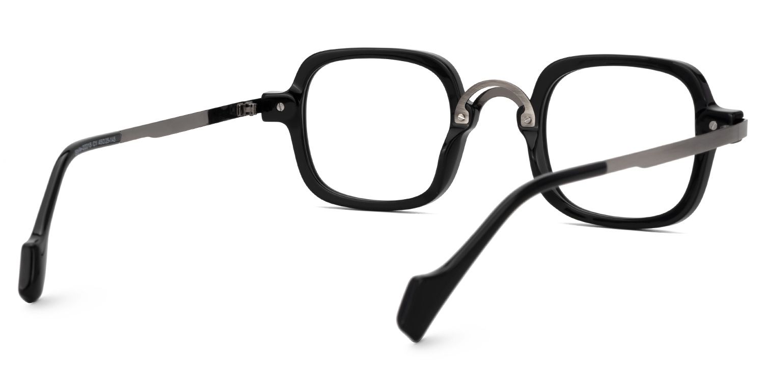 Fonrose Square Mixed-Materials Full-Frame Eyeglasses | ZEELOOL Canada3