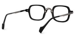 Fonrose Black Square Glasses3