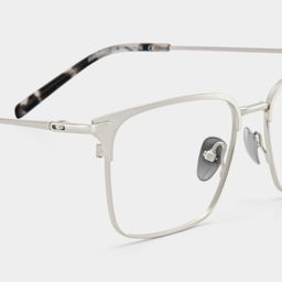 Maxwell Browline Silver Glasses4