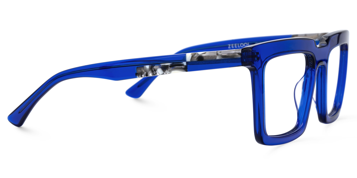 Men's Blue Eyeglass Frames on sale | ZEELOOL Canada3