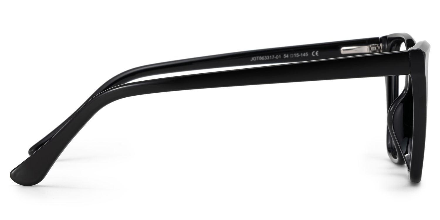 Sienna Black Butterfly Prescription Glasses | Zeelool3
