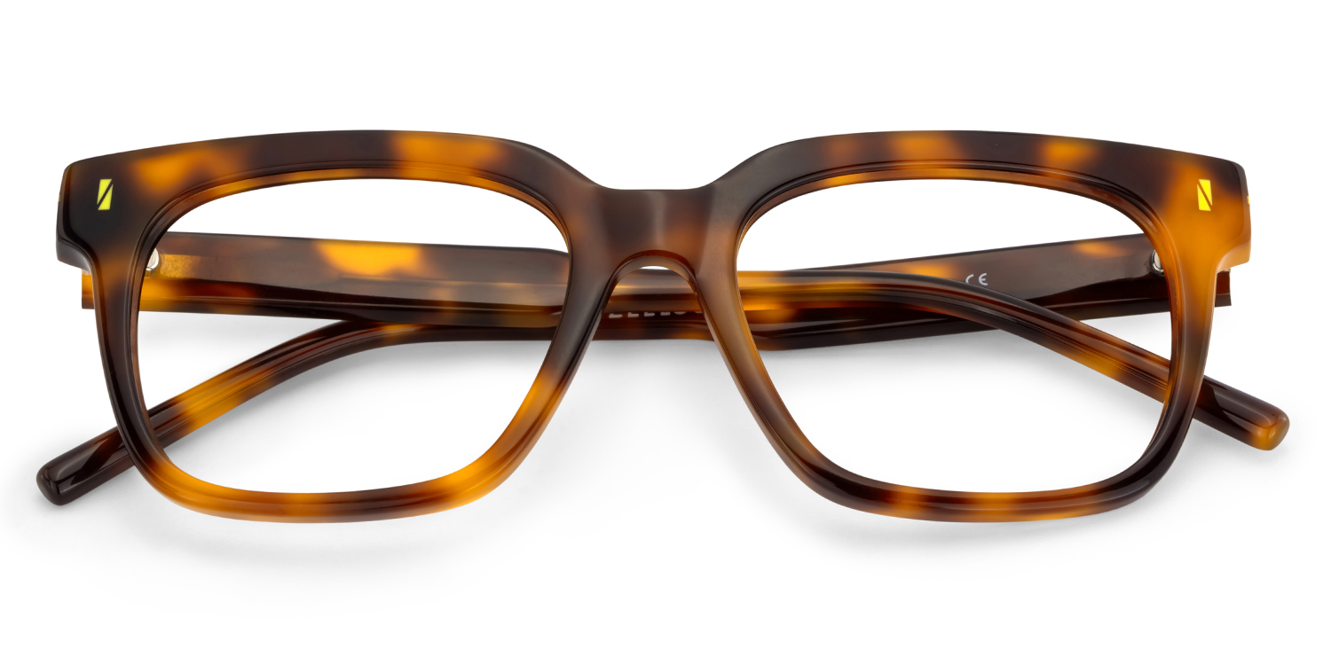 Rectangle Tortoise Eyeglasses For Men2